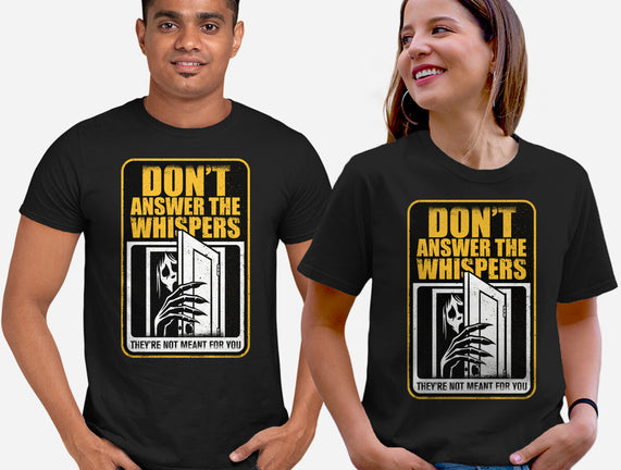 Horror Signs Whisper Darkness