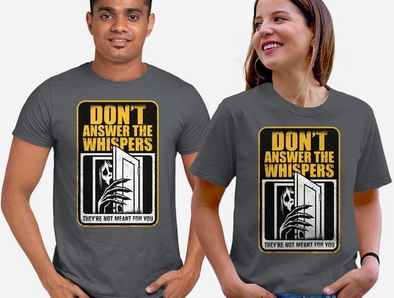 Horror Signs Whisper Darkness