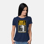 Horror Signs Whisper Darkness-Womens-Basic-Tee-Studio Mootant