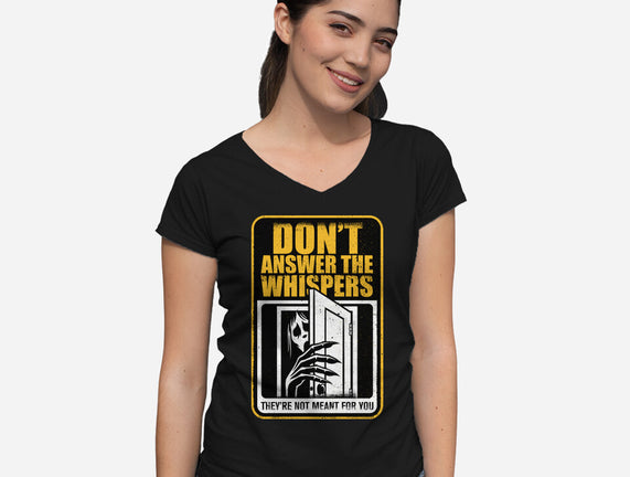 Horror Signs Whisper Darkness