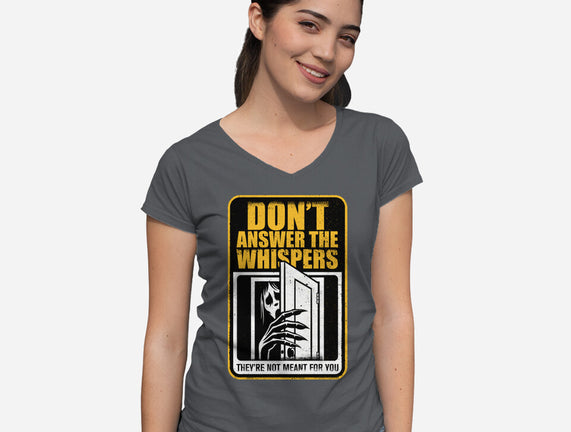 Horror Signs Whisper Darkness