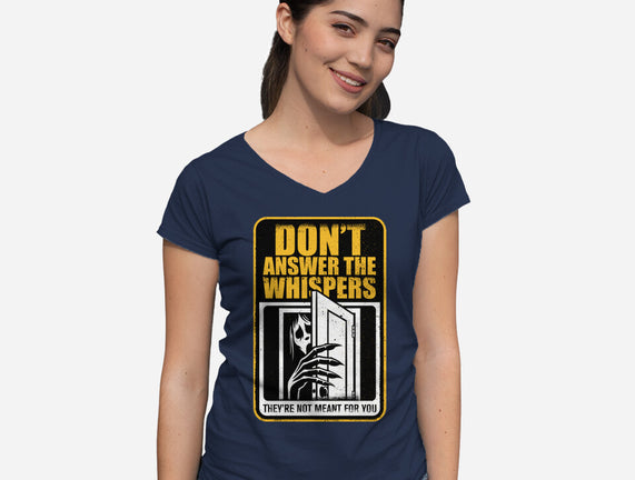 Horror Signs Whisper Darkness