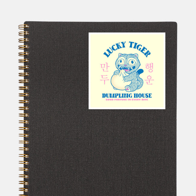 Lucky Tiger Dumpling House-None-Glossy-Sticker-sachpica