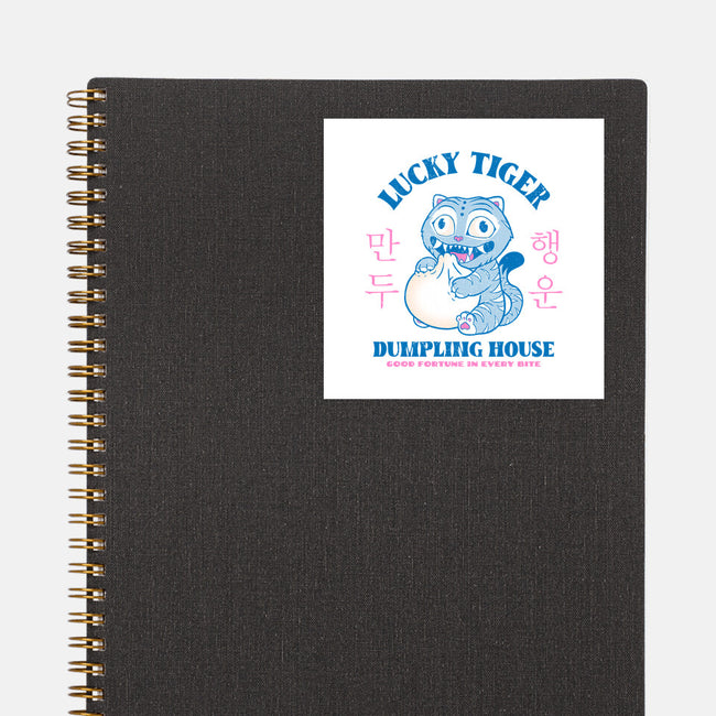 Lucky Tiger Dumpling House-None-Glossy-Sticker-sachpica