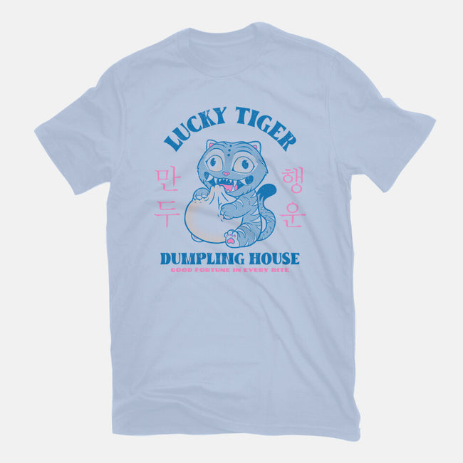 Lucky Tiger Dumpling House-Womens-Fitted-Tee-sachpica