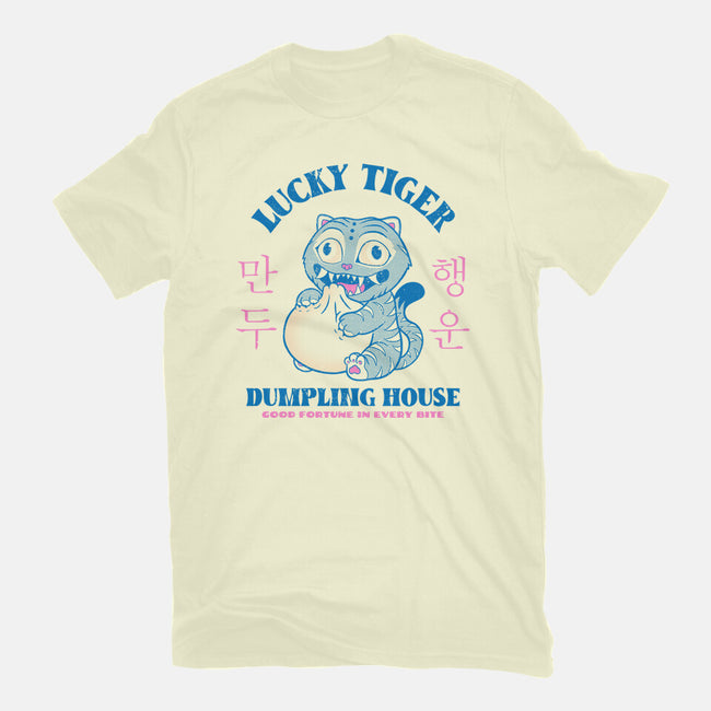 Lucky Tiger Dumpling House-Mens-Basic-Tee-sachpica