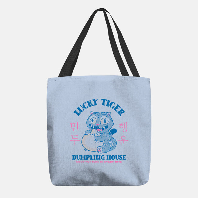 Lucky Tiger Dumpling House-None-Basic Tote-Bag-sachpica