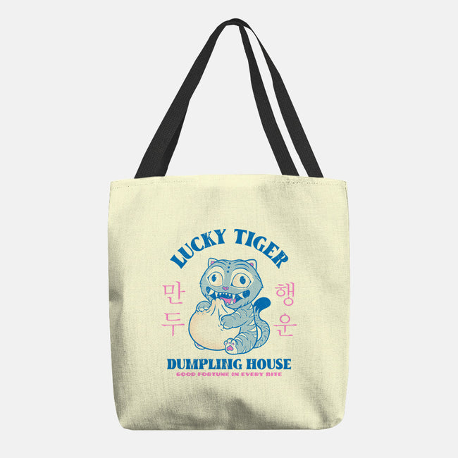 Lucky Tiger Dumpling House-None-Basic Tote-Bag-sachpica