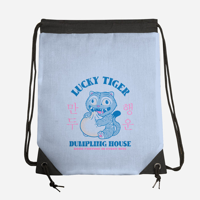 Lucky Tiger Dumpling House-None-Drawstring-Bag-sachpica