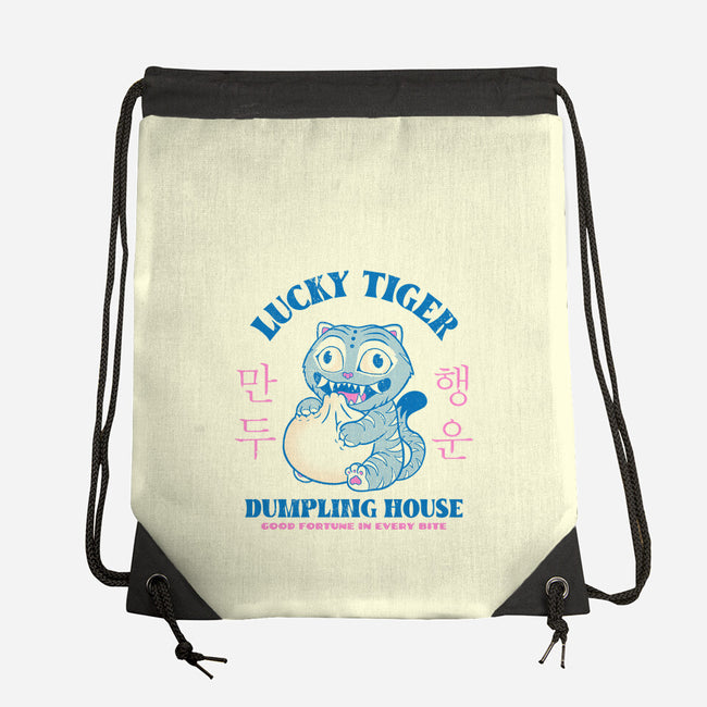 Lucky Tiger Dumpling House-None-Drawstring-Bag-sachpica