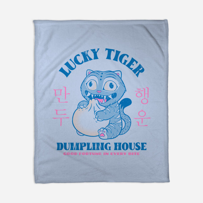 Lucky Tiger Dumpling House-None-Fleece-Blanket-sachpica