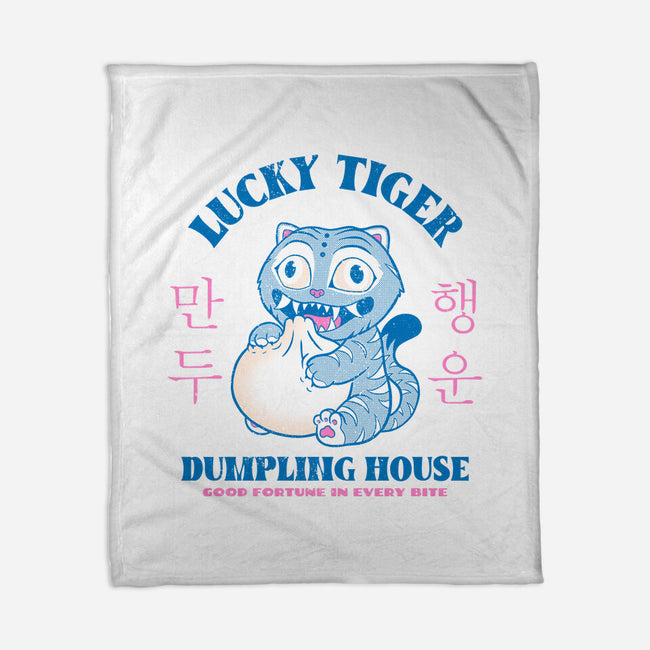 Lucky Tiger Dumpling House-None-Fleece-Blanket-sachpica