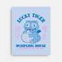 Lucky Tiger Dumpling House-None-Stretched-Canvas-sachpica