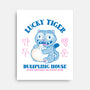 Lucky Tiger Dumpling House-None-Stretched-Canvas-sachpica