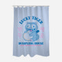 Lucky Tiger Dumpling House-None-Polyester-Shower Curtain-sachpica