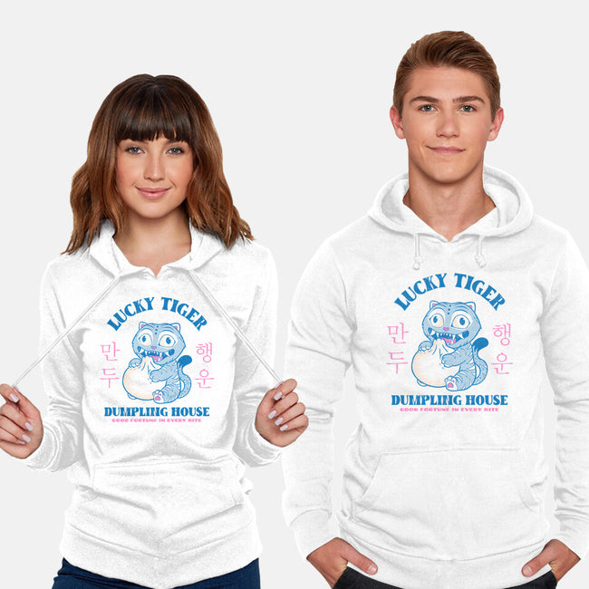 Lucky Tiger Dumpling House-Unisex-Pullover-Sweatshirt-sachpica