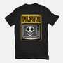Horror Signs Shadow Static-Mens-Heavyweight-Tee-Studio Mootant