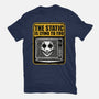Horror Signs Shadow Static-Womens-Fitted-Tee-Studio Mootant