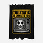 Horror Signs Shadow Static-None-Polyester-Shower Curtain-Studio Mootant