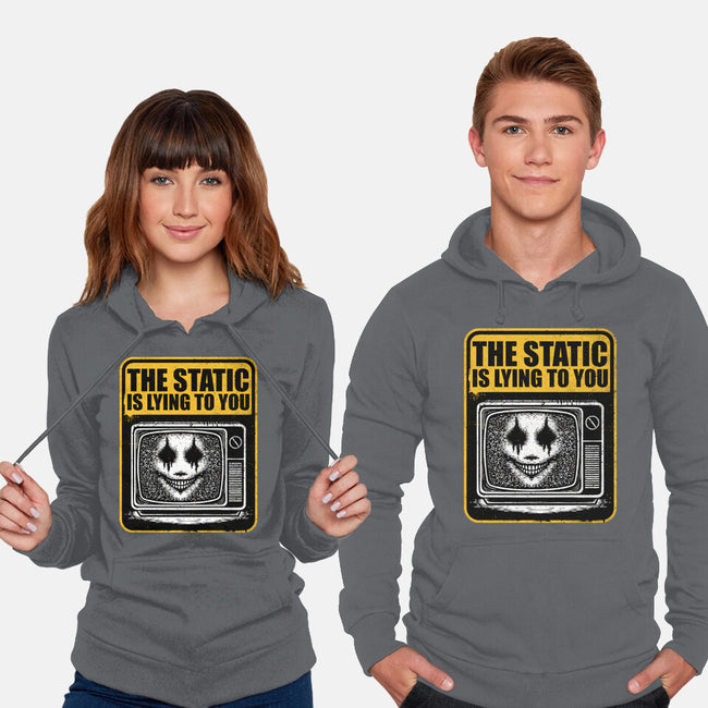 Horror Signs Shadow Static-Unisex-Pullover-Sweatshirt-Studio Mootant