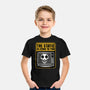 Horror Signs Shadow Static-Youth-Basic-Tee-Studio Mootant
