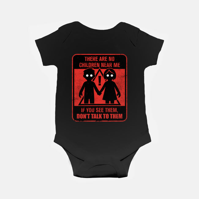 Horror Signs Shadow Children-Baby-Basic-Onesie-Studio Mootant