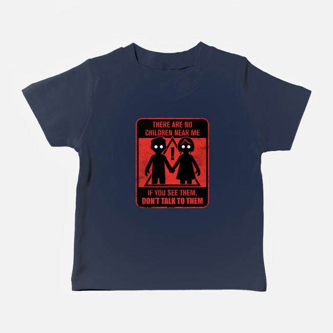 Horror Signs Shadow Children-Baby-Basic-Tee-Studio Mootant