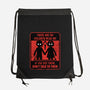Horror Signs Shadow Children-None-Drawstring-Bag-Studio Mootant