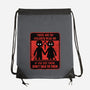 Horror Signs Shadow Children-None-Drawstring-Bag-Studio Mootant