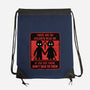 Horror Signs Shadow Children-None-Drawstring-Bag-Studio Mootant