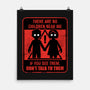 Horror Signs Shadow Children-None-Matte-Poster-Studio Mootant