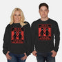 Horror Signs Shadow Children-Unisex-Crew Neck-Sweatshirt-Studio Mootant