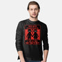 Horror Signs Shadow Children-Mens-Long Sleeved-Tee-Studio Mootant