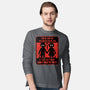 Horror Signs Shadow Children-Mens-Long Sleeved-Tee-Studio Mootant
