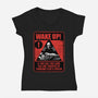 Horror Signs Dream Creatures-Womens-V-Neck-Tee-Studio Mootant