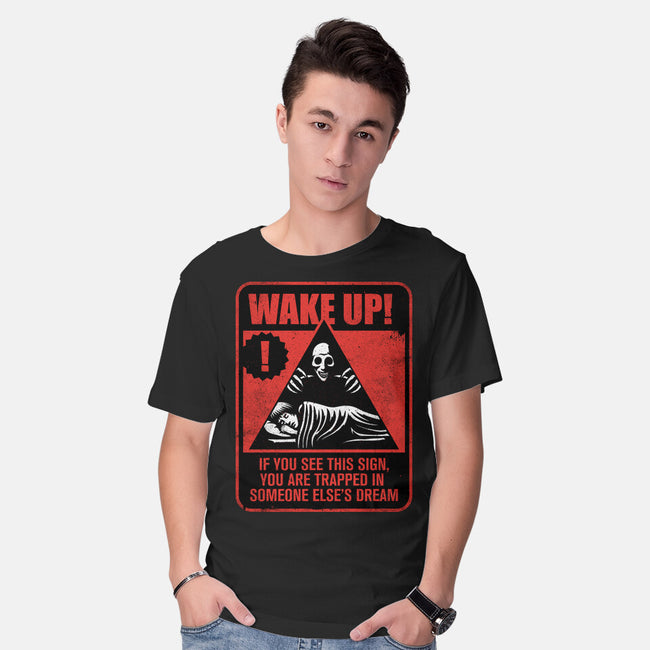 Horror Signs Dream Creatures-Mens-Basic-Tee-Studio Mootant