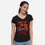 Horror Signs Dream Creatures-Womens-V-Neck-Tee-Studio Mootant