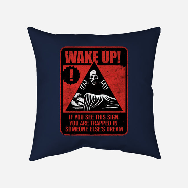 Horror Signs Dream Creatures-None-Removable Cover w Insert-Throw Pillow-Studio Mootant