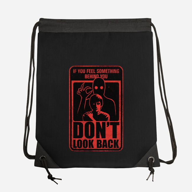 Horror Signs Creature Following-None-Drawstring-Bag-Studio Mootant