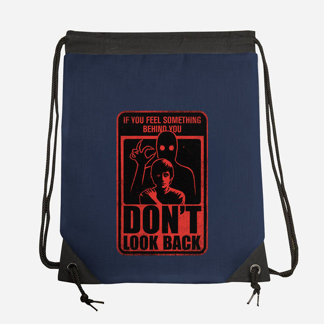 Horror Signs Creature Following-None-Drawstring-Bag-Studio Mootant