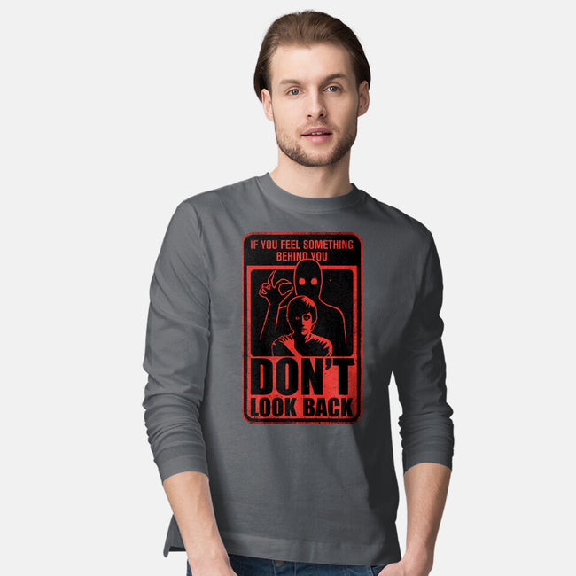 Horror Signs Creature Following-Mens-Long Sleeved-Tee-Studio Mootant