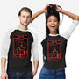 Horror Signs Creature Following-Unisex-Baseball-Tee-Studio Mootant