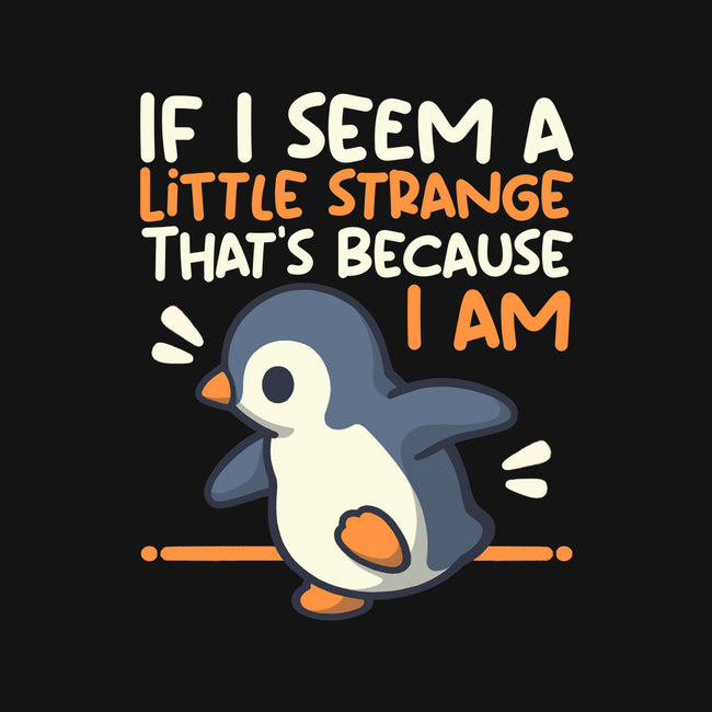 Little Strange Penguin-Mens-Heavyweight-Tee-NemiMakeit