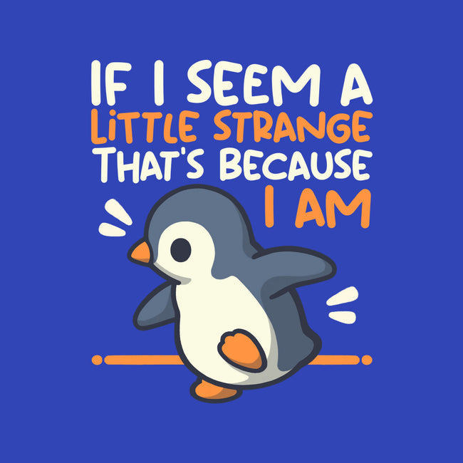 Little Strange Penguin-Unisex-Pullover-Sweatshirt-NemiMakeit