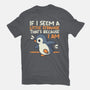 Little Strange Penguin-Womens-Fitted-Tee-NemiMakeit