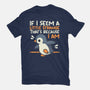 Little Strange Penguin-Mens-Heavyweight-Tee-NemiMakeit