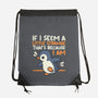 Little Strange Penguin-None-Drawstring-Bag-NemiMakeit
