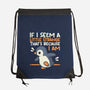 Little Strange Penguin-None-Drawstring-Bag-NemiMakeit