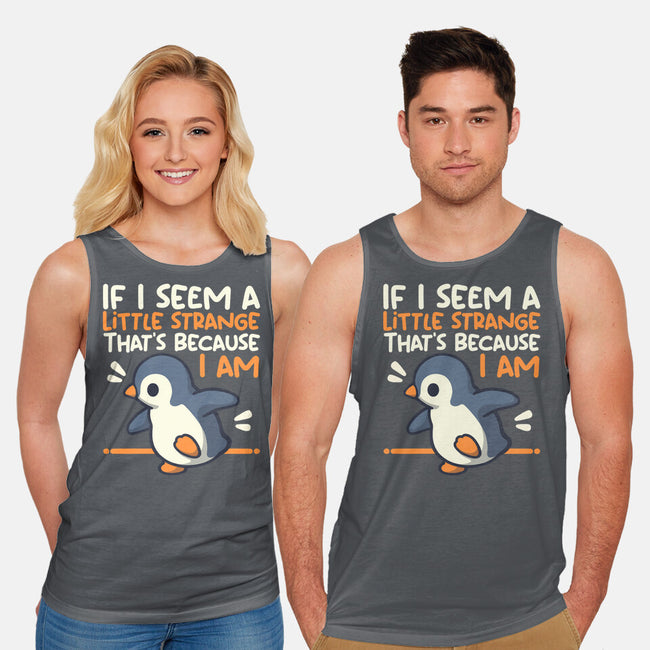 Little Strange Penguin-Unisex-Basic-Tank-NemiMakeit
