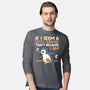 Little Strange Penguin-Mens-Long Sleeved-Tee-NemiMakeit